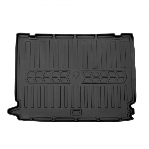 Килимок в багажник 3D для Renault Clio IV (2012-2019) (universal) (lower trunk)
