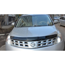 Дефлектор капоту мухобійка для NISSAN MURANO 2002-2008
