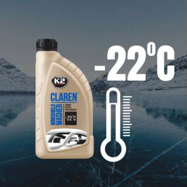 Зимний омыватель стекла Нейтральный K2 -22°C 1 л (K621)