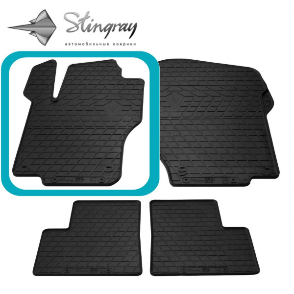 Водительский коврик в салон для Mercedes-Benz X164 GL 2006-2012