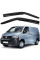 Дефлекторы окон ветровики Volkswagen T-5 / T6 2D 2003-2018 скотч SunPlex (SP-S-11)