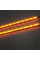 Дневные ходовые огни ДХО гибкие 12v / 60 см / с бегущим поворотом / 16 Кристалов / Белые 2 шт