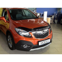 Дефлектор капота мухобойка Opel Mokka 2012-2021