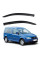 Дефлекторы окон ветровики Volkswagen Caddy 2006-2016 Скотч 3M Voron Glass