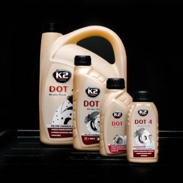 Гальмівна рідина K2 Dot-4 Brake Fluid 1000 мл (T108)