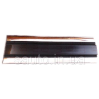 Молдинг чорний+2 хромовані смужки 50х3мм-25м-KING-A-43-2