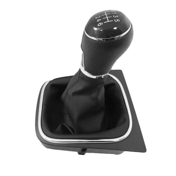 Ручка КПП з пильником у зборі Модельна для Volkswagen Golf V / VI Jetta Bora 2003-2014 (5 Швидкостей) 1K0711113CG №15 Restailing