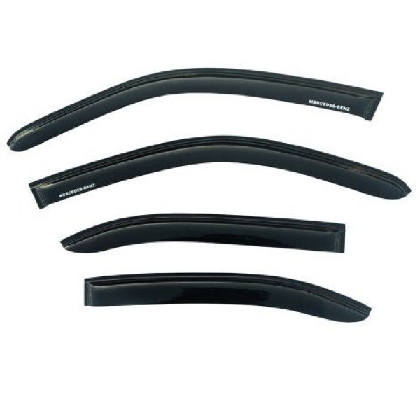 Дефлектори вікон ветровики Mercedes E-klasse (W210) 1995-2003 Седан Скотч 3M Voron Glass