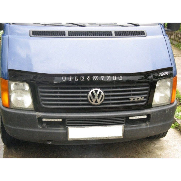 Дефлектор капота мухобойка Volkswagen LT 1996-2000 Телевизор Евро Крепление (Vip Tuning)