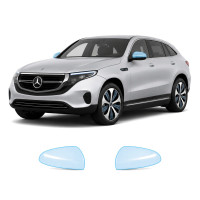 Антигравийная защитная бронепленка по лекалам для Mercedes-Benz EQC N293 2019-2023 - зеркала