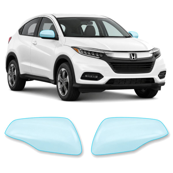 Антигравійна захисна бронеплівка за лекалами для Honda HR-V (US/глобальний) II facelift 2019-2021 - дзеркала