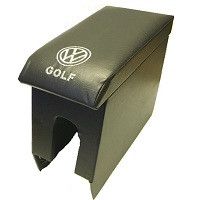 Подлокотник модельный Volkswagen Golf III с логотипом Черный