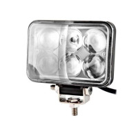 Світлодіодна додаткова LED фара прямокутна 152х91х70 mm / 18W / 3W*6 / Далекий 1 шт