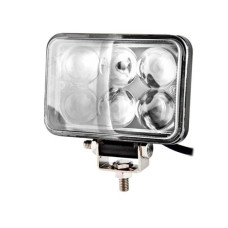Світлодіодна додаткова LED фара прямокутна 152х91х70 mm / 18W / 3W*6 / Далекий 1 шт
