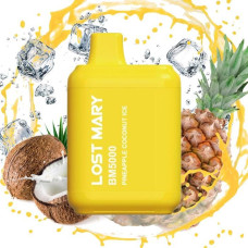 Lost Mary BM5000 5% Pineapple Coconut Ice - Ананас кокос лёд