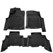 Автомобільні 3D килимки в салон Toyota Land Cruiser Prado (J150) 2009- Високий борт