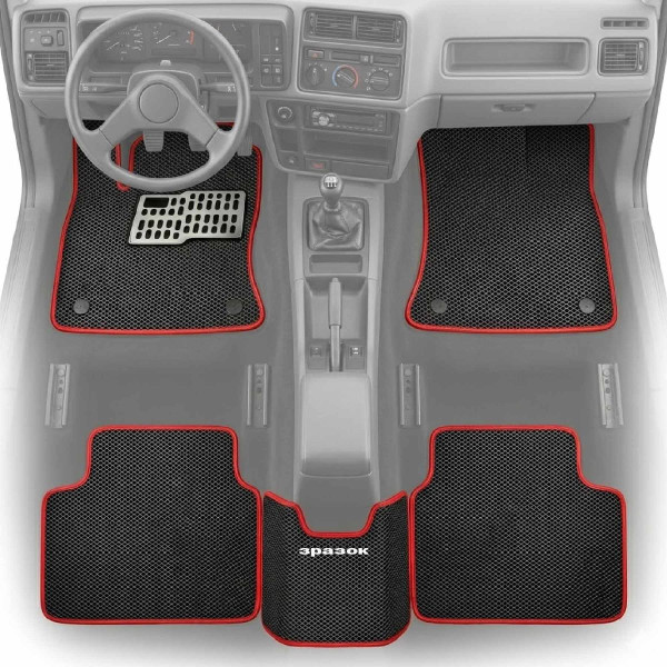 Коврики в салон EVA для Ford Sierra 1982-1992 с подпятником 5 шт