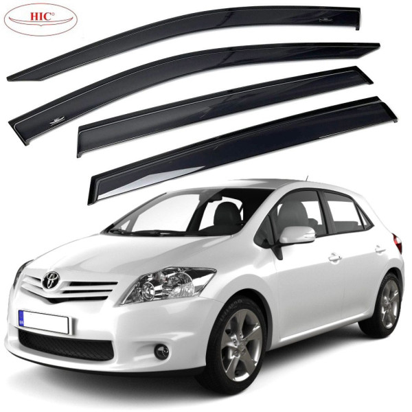 Дефлекторы окон ветровики HIC для Toyota Auris 2012-2019 Oригинал (T120)