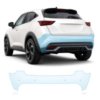 Антигравийная защитная бронепленка по лекалам для Nissan Juke F16 facelift 2024- задний бампер