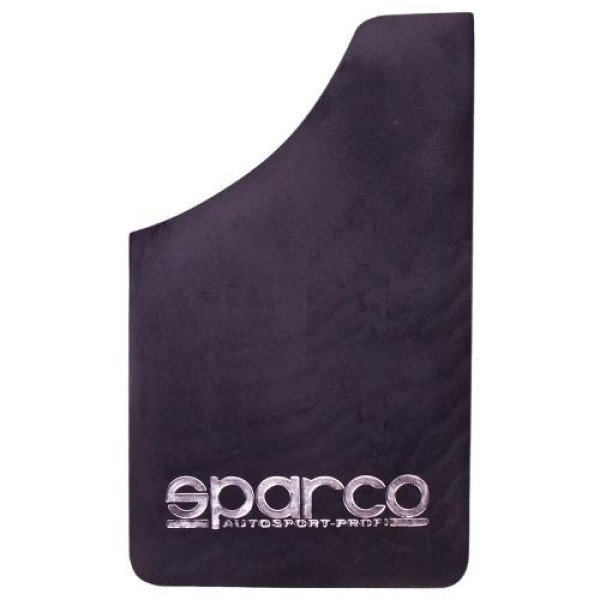 Брызговики малые черные SPARCO 360х220 мм твердые 4 шт