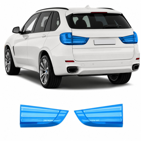 Антигравийная защитная бронепленка по лекалам для BMW X5 F15 2013-2018 - задние фонари стопы