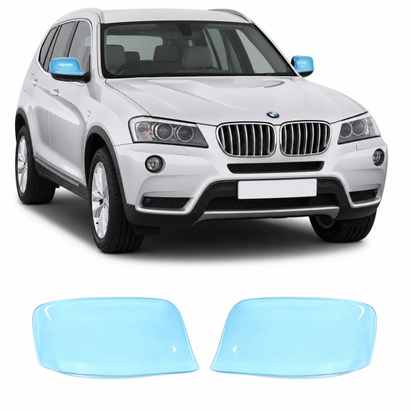 Антигравийная защитная бронепленка по лекалам для BMW X3 F25 2010-2017 - зеркала