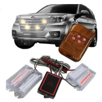 Страбоскоп Світлодіодний 12-24V / LED 4 Шт / 12 Режимів / Жовтий (BS-1-4-12LED Y)