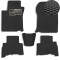 Коврики в салон EVA для Toyota Prado 150 2010-2021 (Металлический подпятник) Черные-Черый кант 5 шт