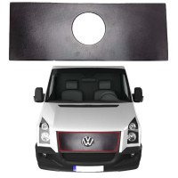 Зимова накладка на решітку радіатора Volkswagen Crafter 2006-2016 Мат (AutoElement)