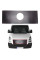 Зимова накладка на решітку радіатора Volkswagen Crafter 2006-2016 Мат (AutoElement)