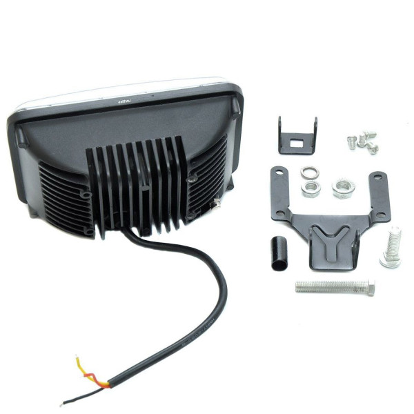 Світлодіодна додаткова LED фара ближнє світло з ДХО 170х105х80 mm/75W/5W*15/10-30V/1 шт