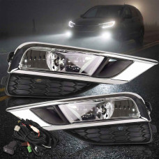 LED Протитуманні фари для Honda CR-V 2015-16 H8 35W з проводкою Комплект (HD-796)