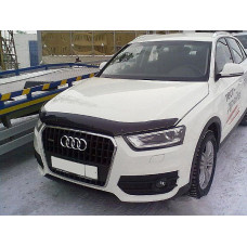 Дефлектор капота мухобойка Audi Q3 (8U) 2012-2018
