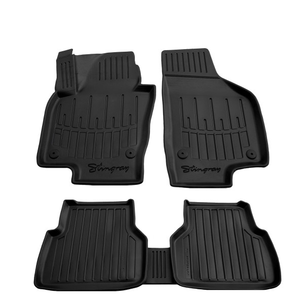 Автомобильные 3D коврики в салон для Volkswagen Tiguan I 2007-2015 Высокий борт