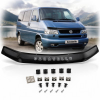 Дефлектор капота мухобойка Volkswagen T4 1998-2003 Caravelle Multivan (Vip Tuning) VW08
