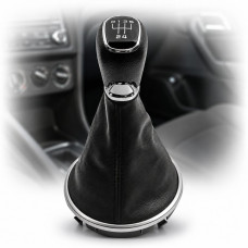 Ручка КПП з пильником у зборі Модельна для Skoda Fabia II 2007-2014 (5 Швидкостей) №31