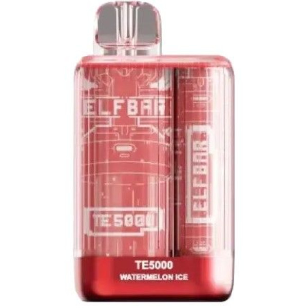 Elf Bar TE5000 POD  5% Оригінал Strawberry Ice Крижана Полуниця (Підряджається)