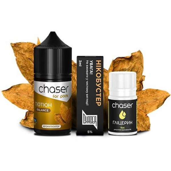 Рідина Chaser Самозаміс Balance ULTRA 30ml Тютюн 