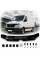 Дефлектор капоту мухобійка для Mercedes-Benz Sprinter 2002-2006 Евро Крепление (Vip Tuning) MRD04
