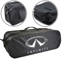 Сумка органайзер техпомощи Infiniti 53х19х13 см 2 отделения Черная