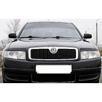 Вії фар Fly для Skoda SuperB 2003-2008 Чорні 2 шт