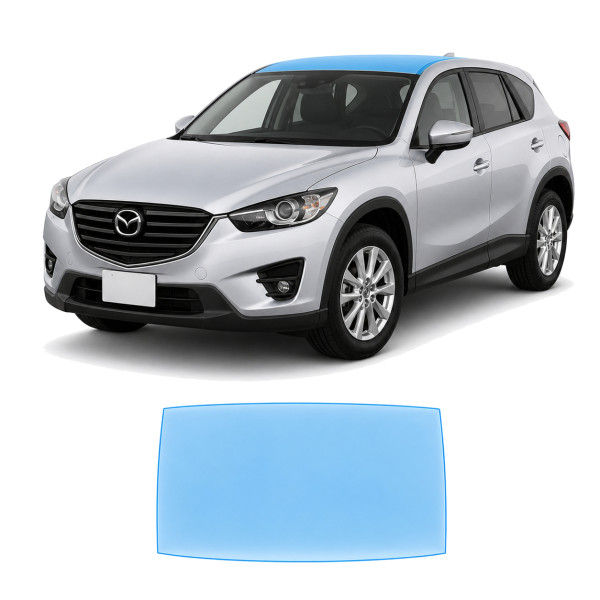 Антигравійна захисна бронеплівка за лекалами для Mazda CX-5 KE facelift 2015-2017 - зона даху