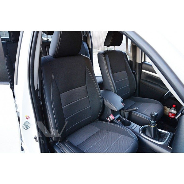 Авточохли модельні MW Brothers для Toyota Hi-Lux c 2015
