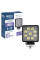 LED фара Brevia Sport Далеке світло 10-30V 27W (9x3W) 1980Lm Алюмінієвий корпус IP68 (10642QSX1)