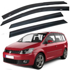 Дефлекторы окон ветровики HIC для Volkswagen Touran 2003-2010 Оригинал (VW24)