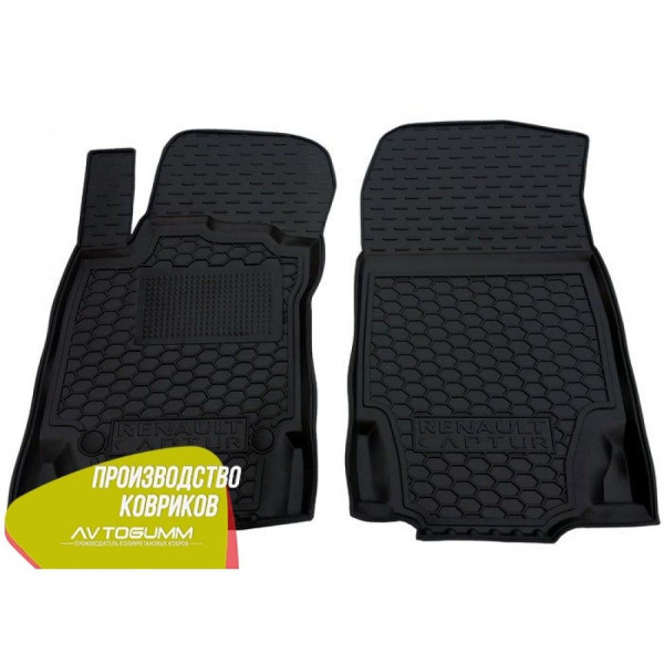 Передні килимки в автомобіль Renault Captur 2015- (Avto-Gumm)
