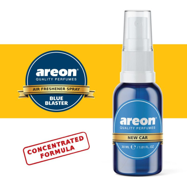 Ароматизатор воздуха Areon Perfume Blue Blaster 30 ml New Car (Концентрат 1:2)
