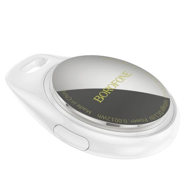 Пошуковий GPS-трекер Borofone Бездротовий маякБілий Anti-Lost device Білий (6941991109867) (BC100)
