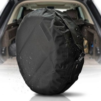 Чохол захисний для запасного колеса Beltex R15-R18 L Ø69x23 см Чорний