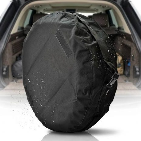 Чохол захисний для запасного колеса Beltex R15-R18 L Ø69x23 см Чорний
